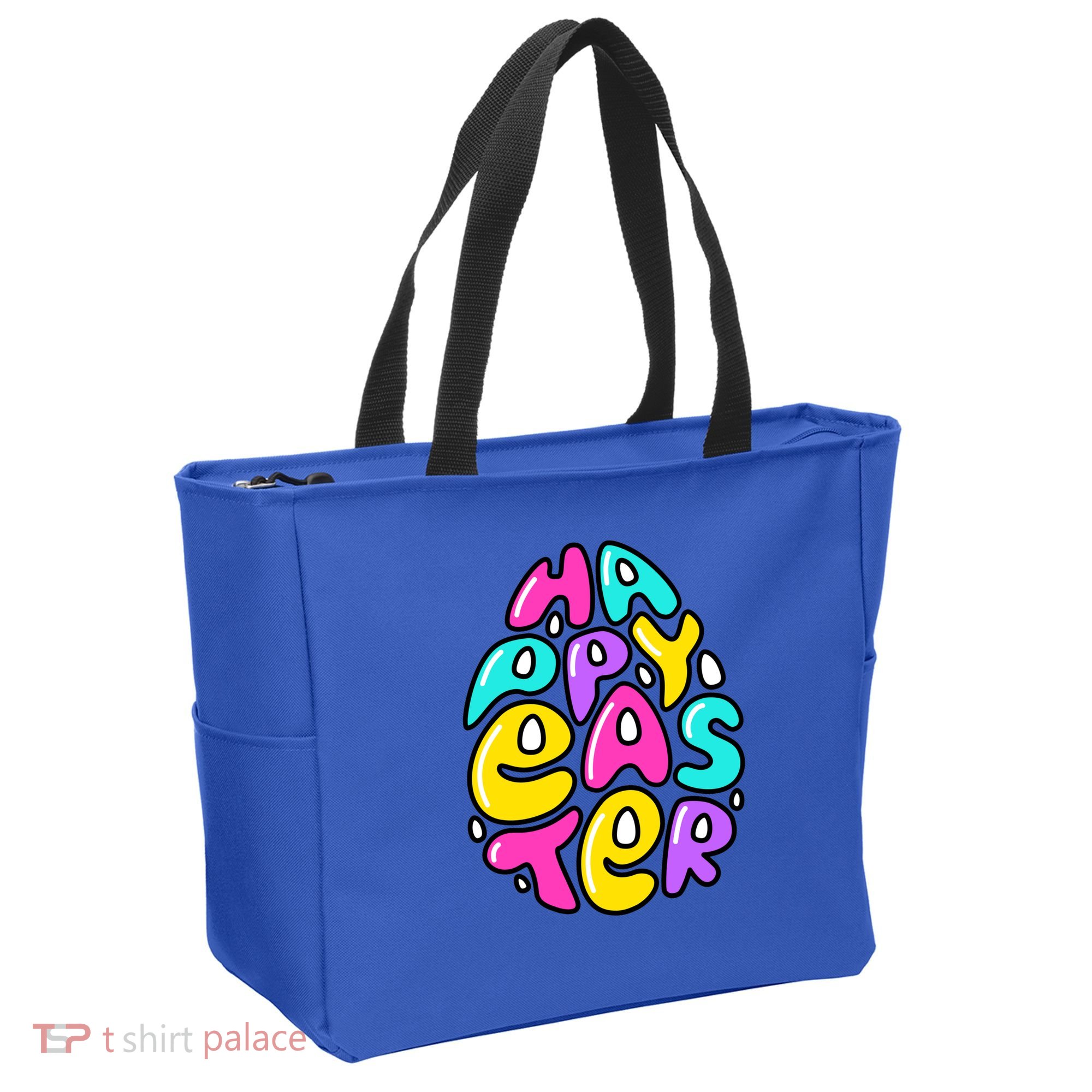 Happy Easter Pastel Egg Tote Bag