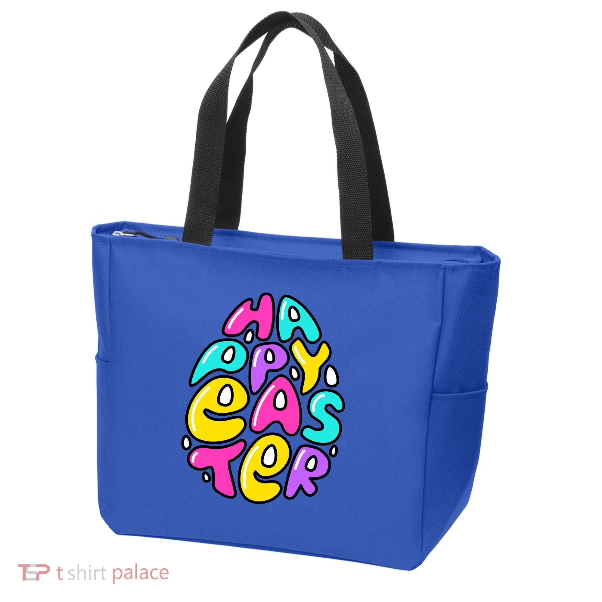 Happy Easter Pastel Egg Tote Bag