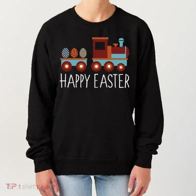 Happy Easter Train Women's Sweatshirt