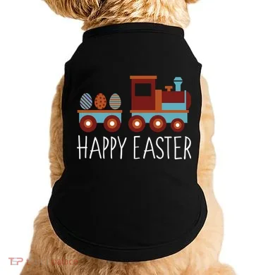 Happy Easter Train Doggie Tank