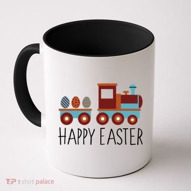 Happy Easter Train Coffee Mug