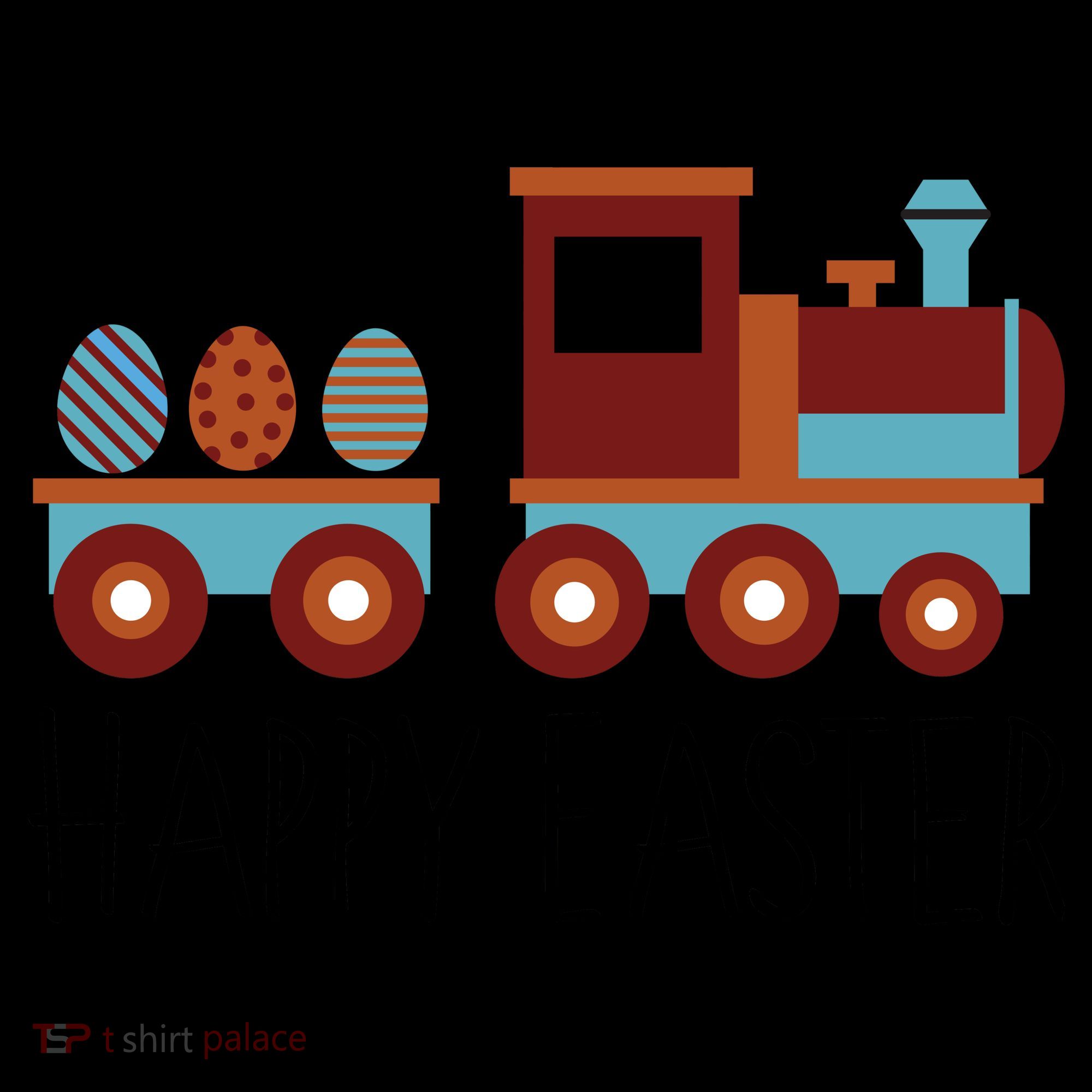 Happy Easter Train Coffee Mug