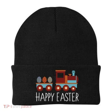 Happy Easter Train Beanie