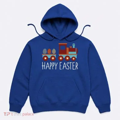 Happy Easter Train Hoodie