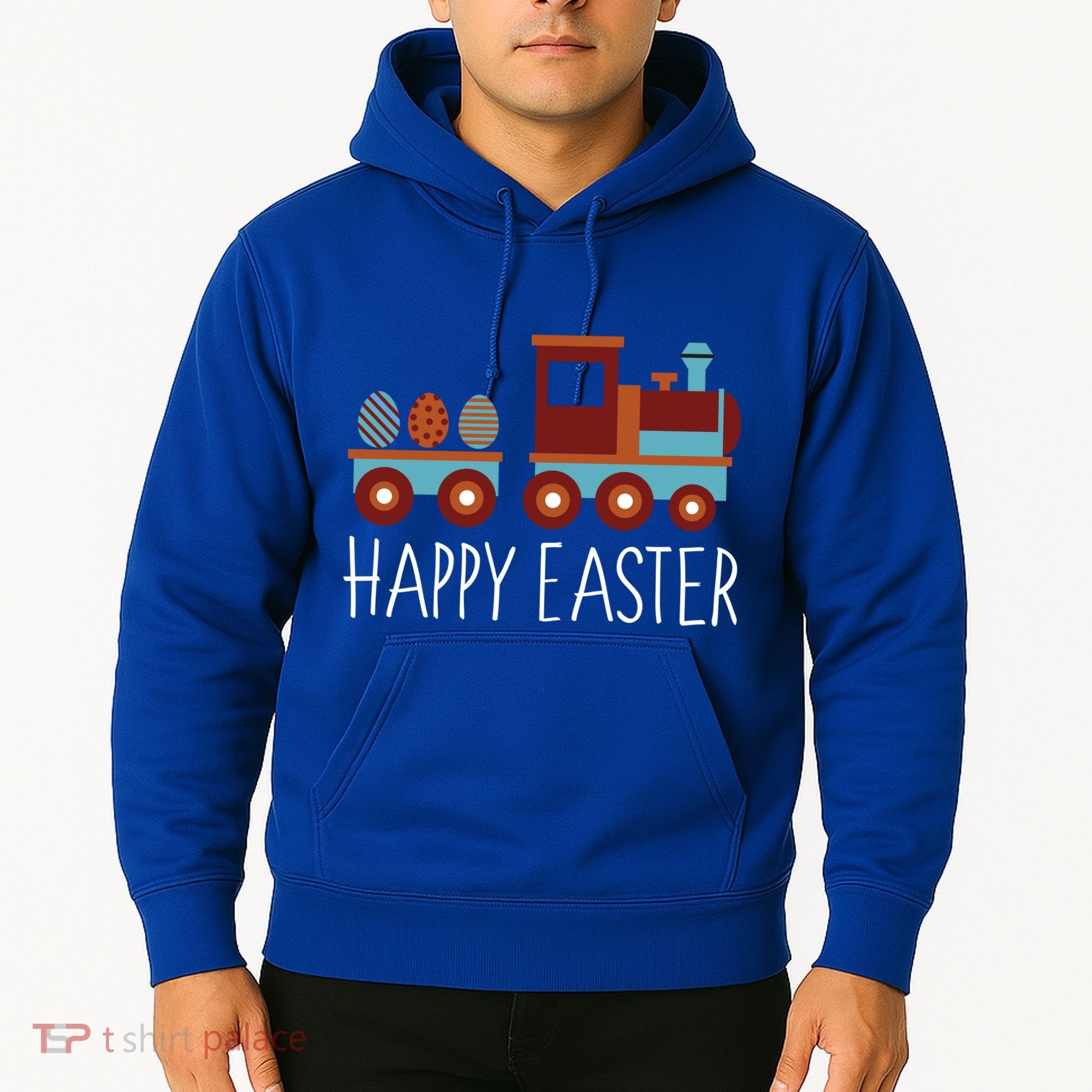Happy Easter Train Hoodie