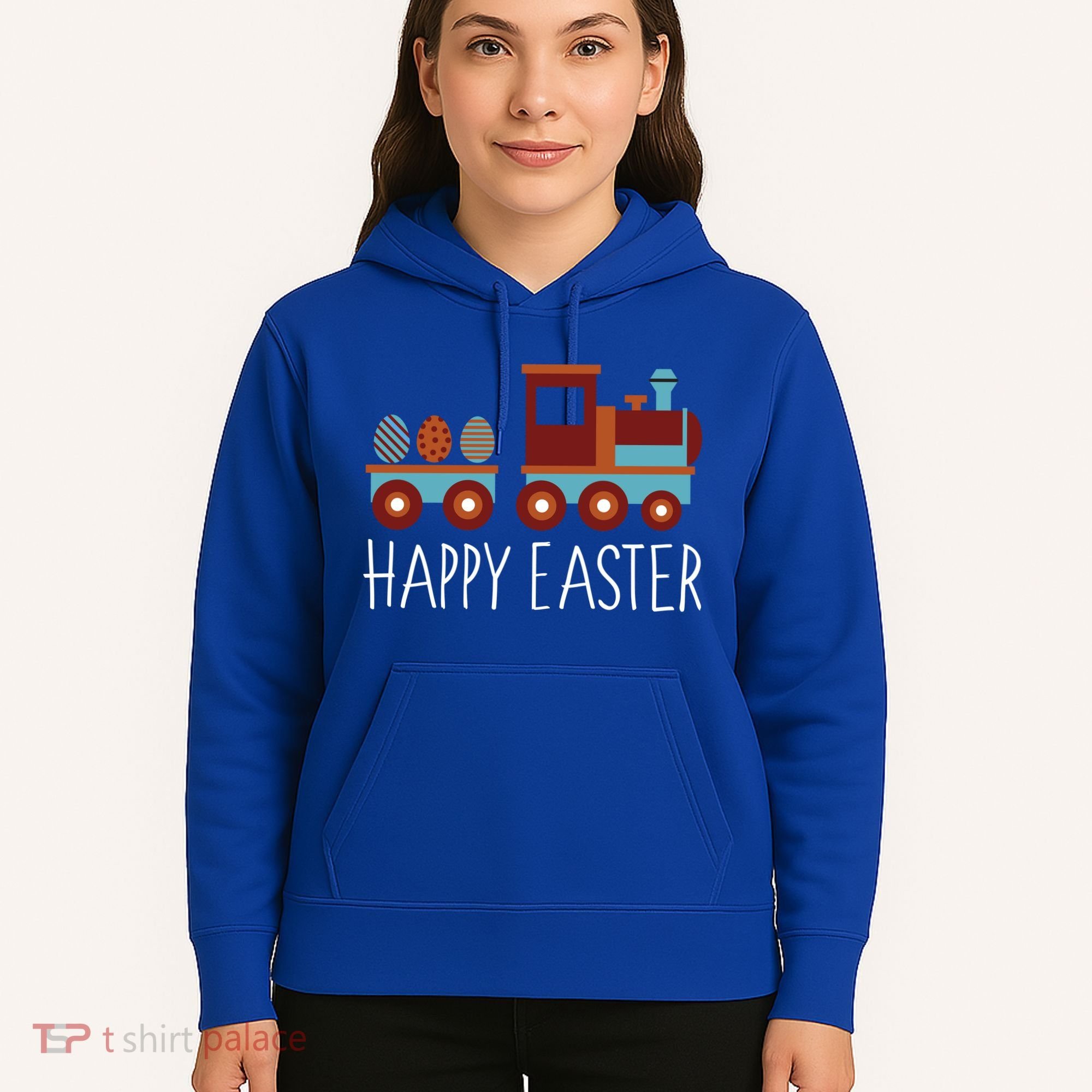 Happy Easter Train Hoodie