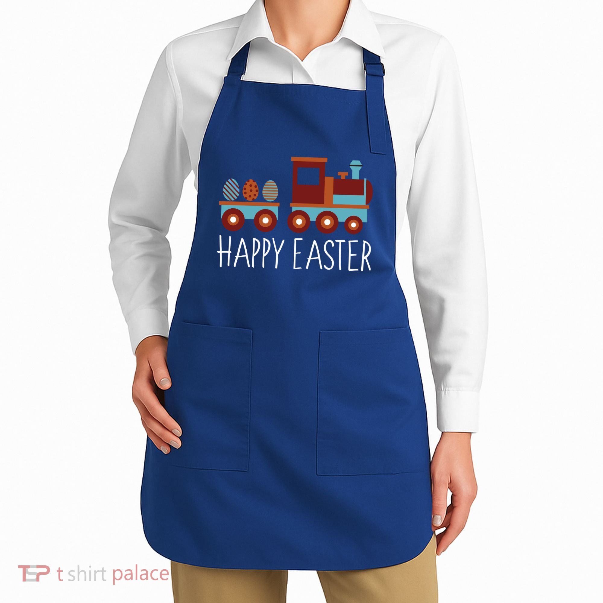 Happy Easter Train Apron