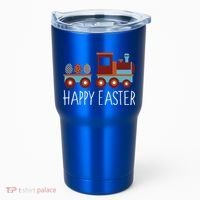 Happy Easter Train Tumbler thumb 0