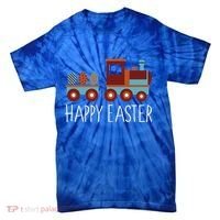 Happy Easter Train Tie-Dye T-Shirt thumb 0