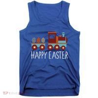 Happy Easter Train Tank Top thumb 0