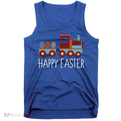 Happy Easter Train Tank Top