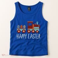 Happy Easter Train Tank Top thumb 2