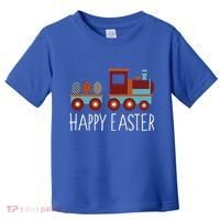 Happy Easter Train Toddler T-Shirt thumb 0