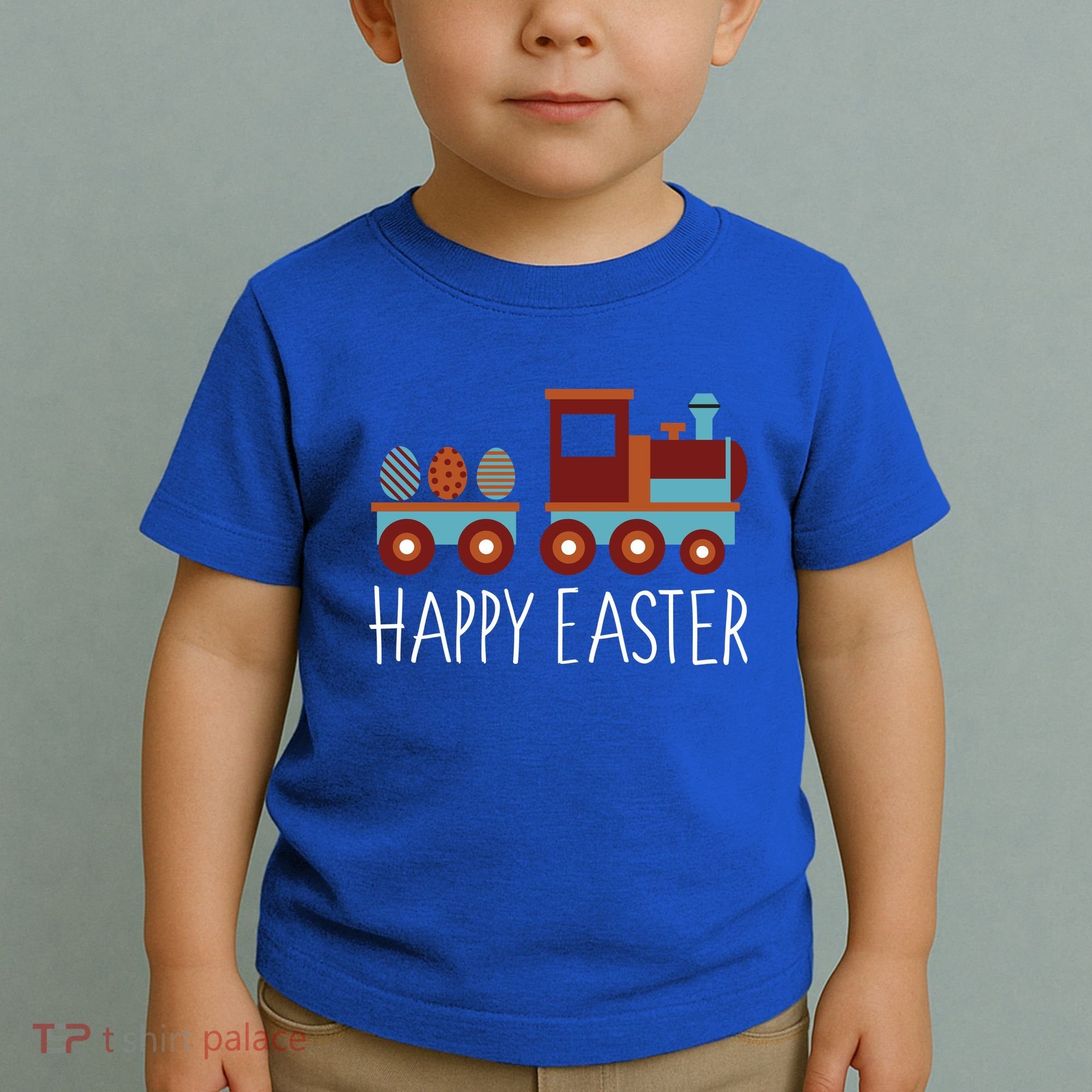 Happy Easter Train Toddler T-Shirt