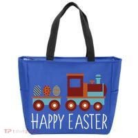 Happy Easter Train Tote Bag thumb 0