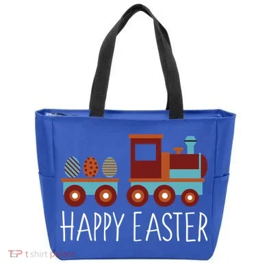 Happy Easter Train Tote Bag
