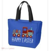 Happy Easter Train Tote Bag thumb 3