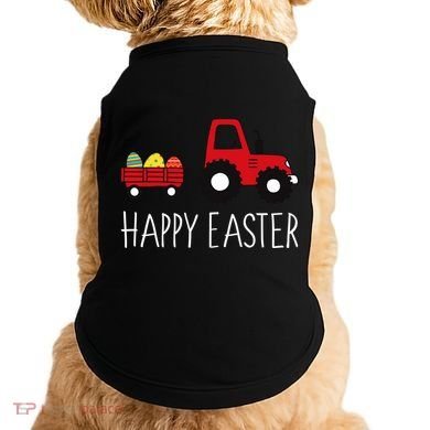 Happy Easter Truck Doggie Tank