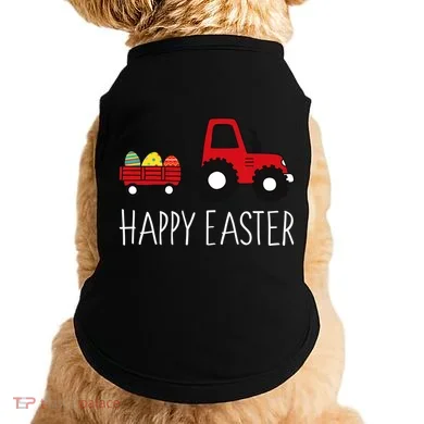 Happy Easter Truck Doggie Tank