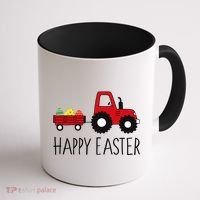 Happy Easter Truck Coffee Mug thumb 1