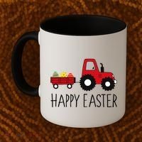 Happy Easter Truck Coffee Mug thumb 2