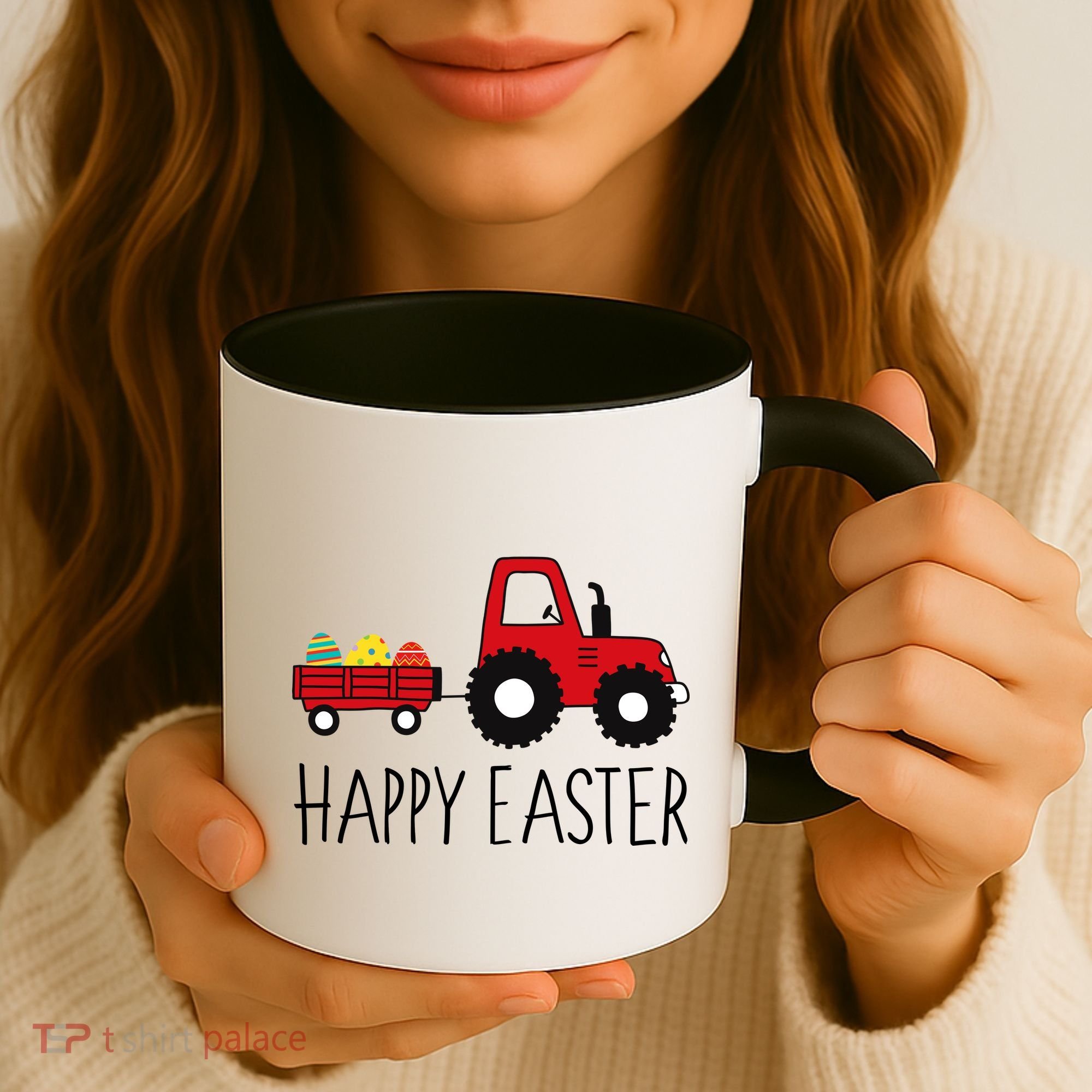 Happy Easter Truck Coffee Mug