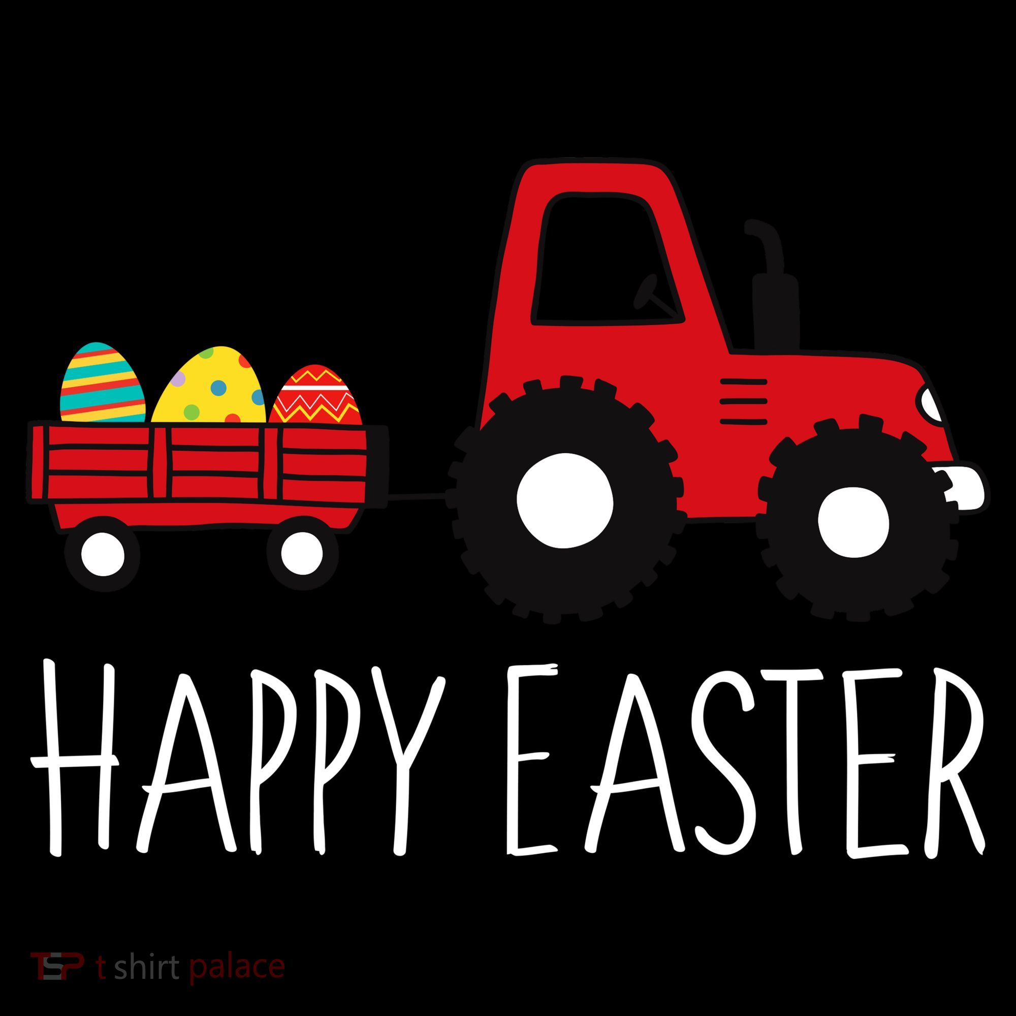 Happy Easter Truck Women's Hoodie