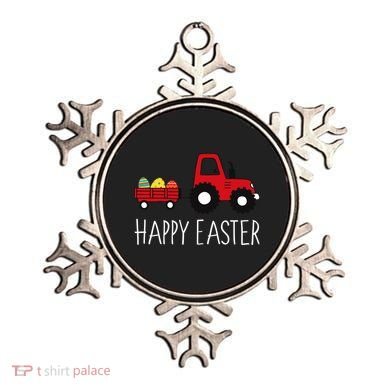 Happy Easter Truck Ornament