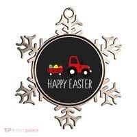 Happy Easter Truck Ornament thumb 0