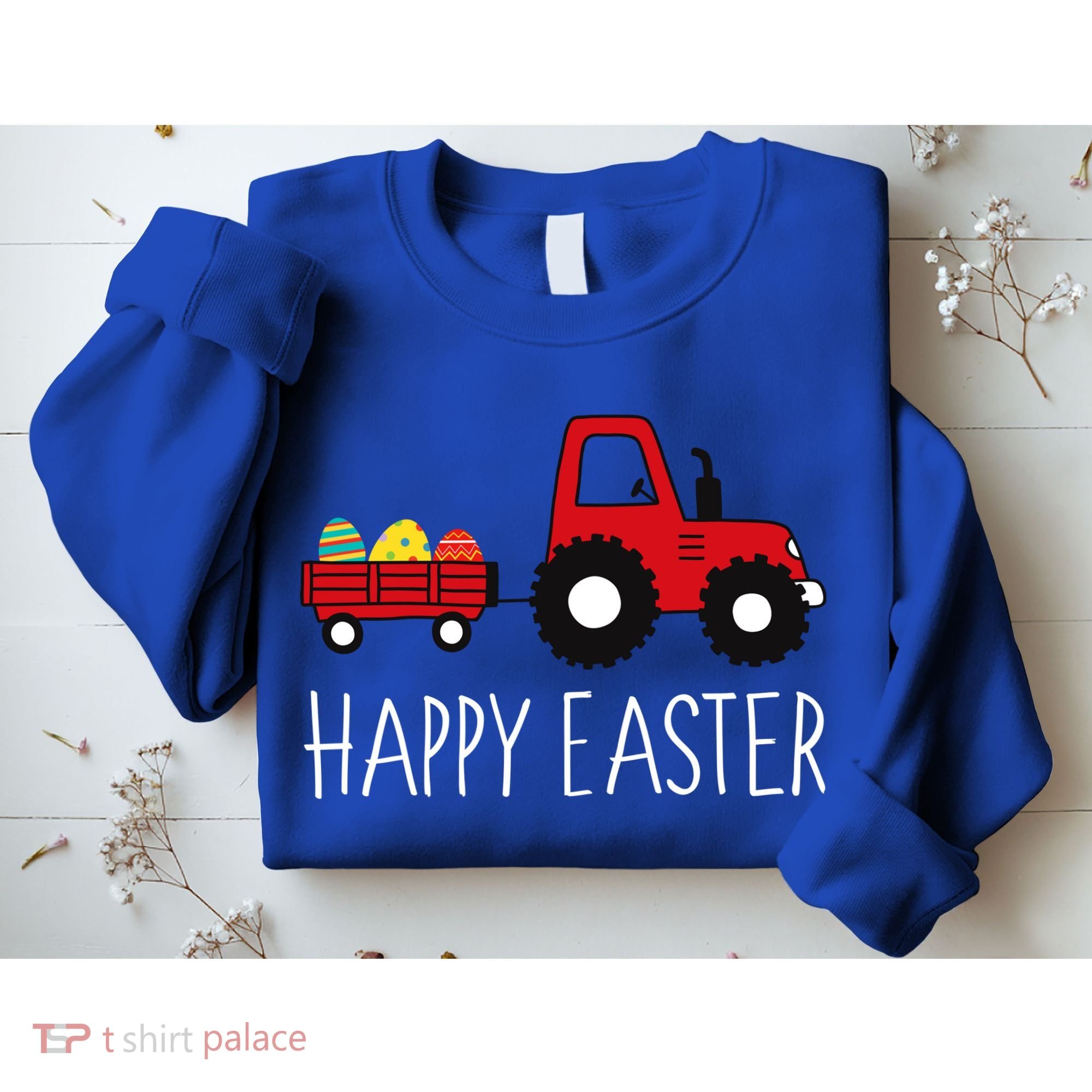 Happy Easter Truck Sweatshirt