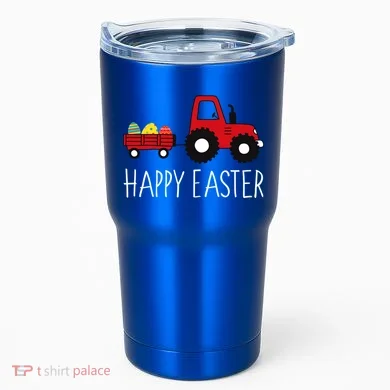 Happy Easter Truck Tumbler