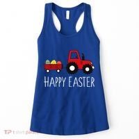 Happy Easter Truck Women's Tank Top thumb 0