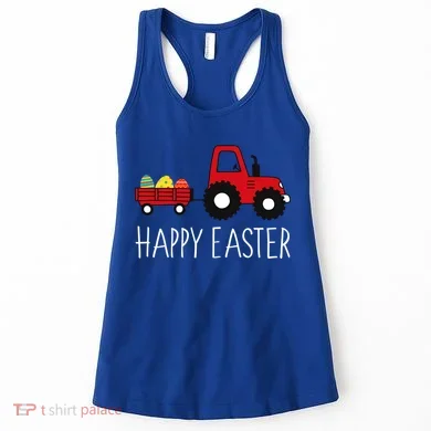 Happy Easter Truck Women's Tank Top