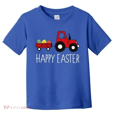 Happy Easter Truck Toddler T-Shirt