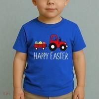 Happy Easter Truck Toddler T-Shirt thumb 2
