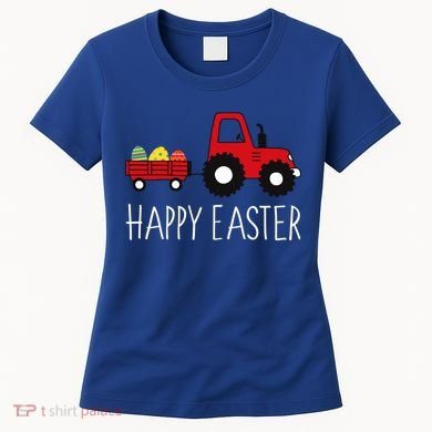 Happy Easter Truck Women's T-Shirt
