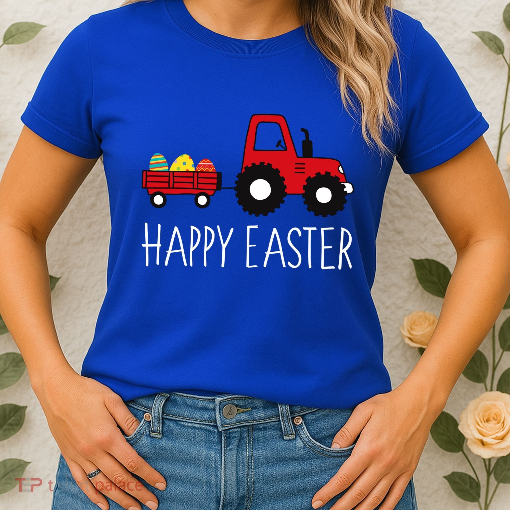 Happy Easter Truck Women's T-Shirt