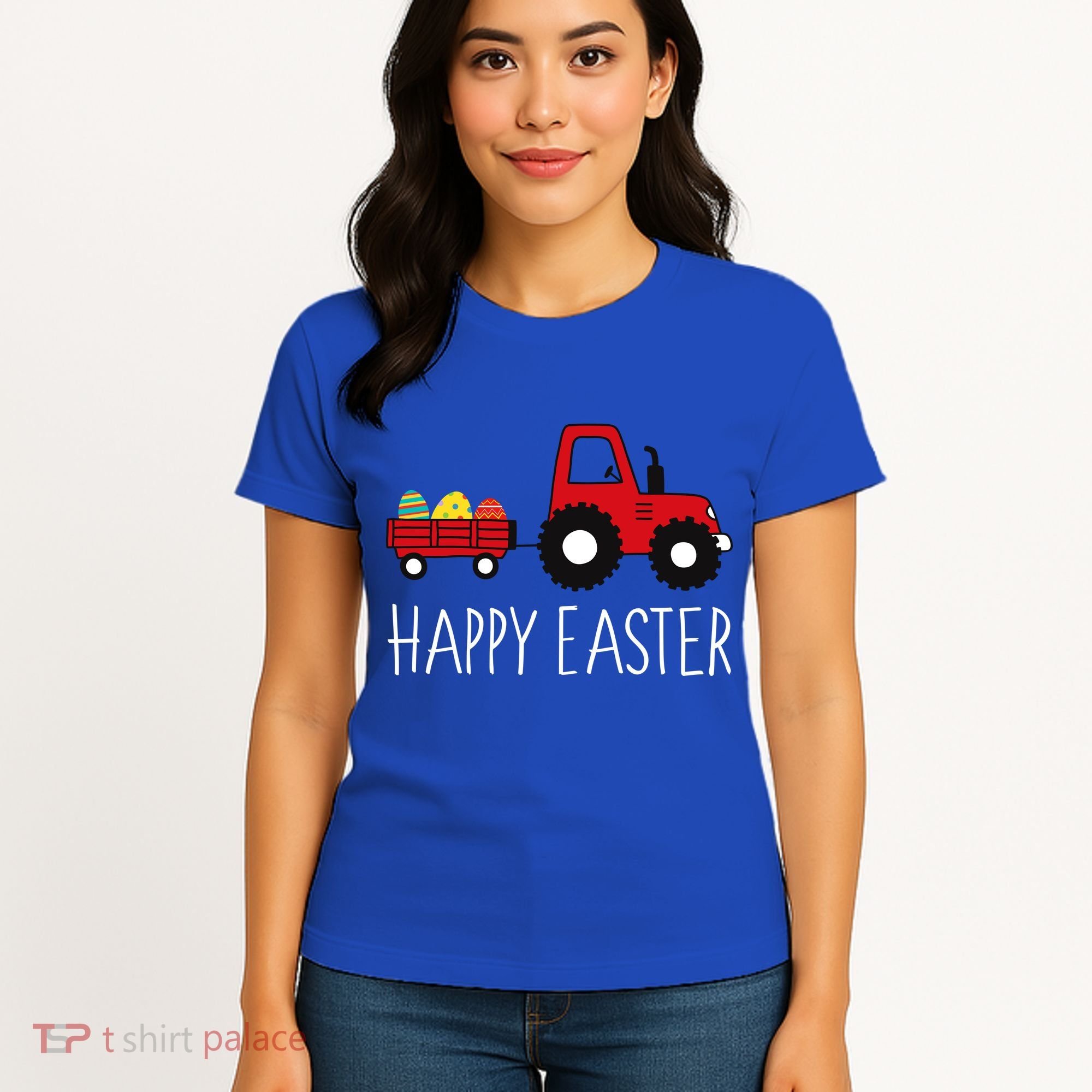 Happy Easter Truck Women's T-Shirt