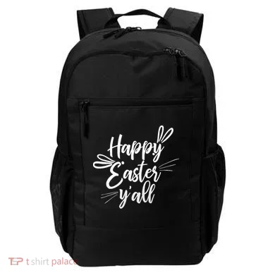 Happy Easter Y'all Bunny Ears Backpack