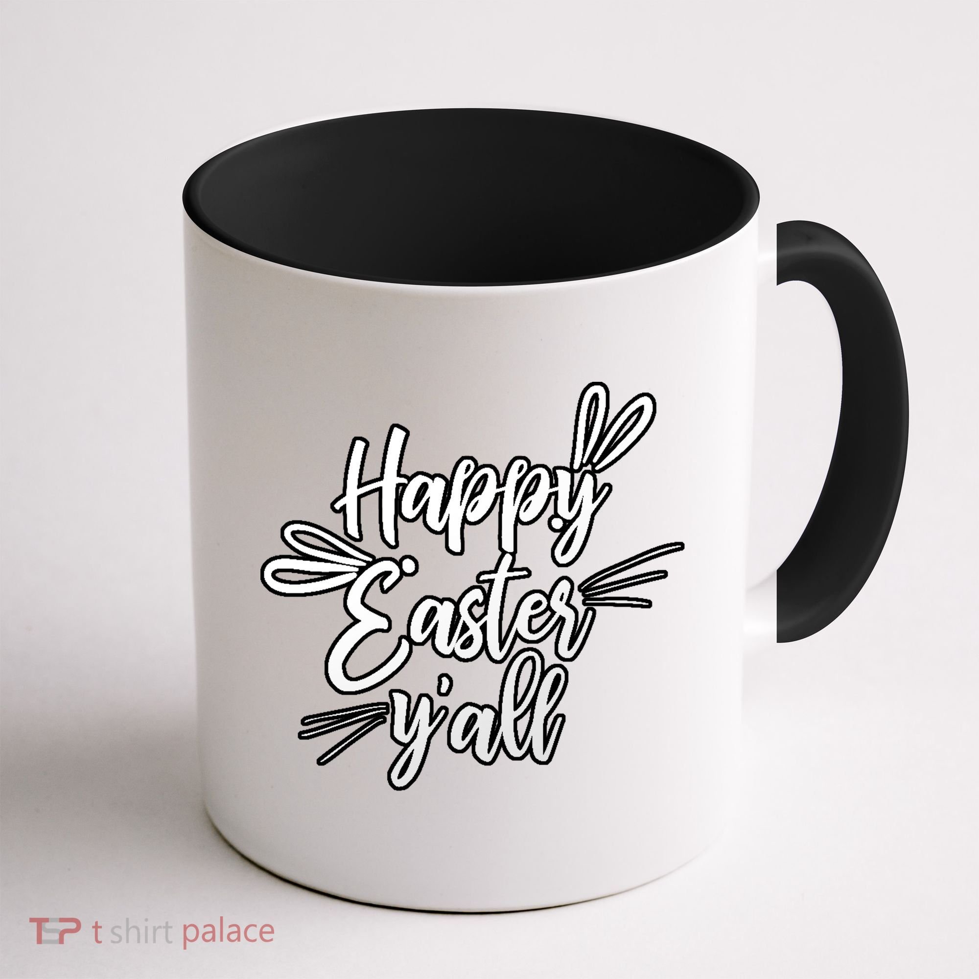 Happy Easter Y'all Bunny Ears Coffee Mug