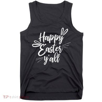 Happy Easter Y'all Bunny Ears Tank Top