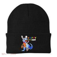 Happy EastRawar T-Rex Dino Easter Eggs Beanie thumb 0