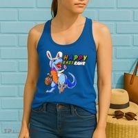 Happy EastRawar T-Rex Dino Easter Eggs Women's Tank Top thumb 2