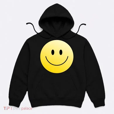 Happy Face Circle Hoodie