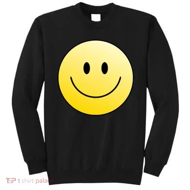 Happy Face Circle Sweatshirt