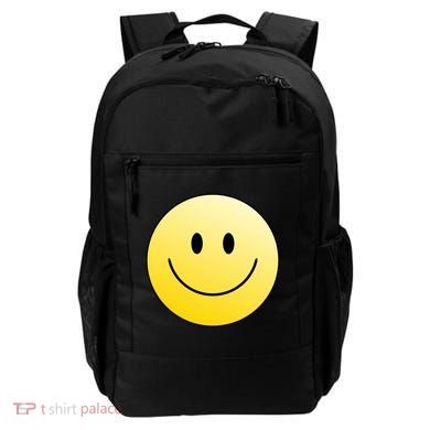 Happy Face Circle Backpack