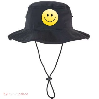 Happy Face Circle Bucket Hat