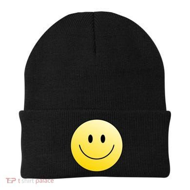 Happy Face Circle Beanie