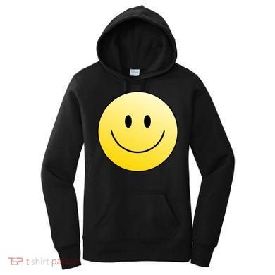 Happy Face Circle Women's Hoodie