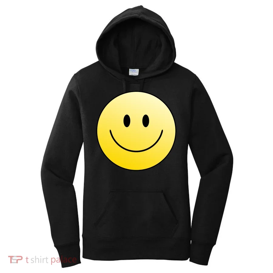 Happy Face Circle Women's Hoodie